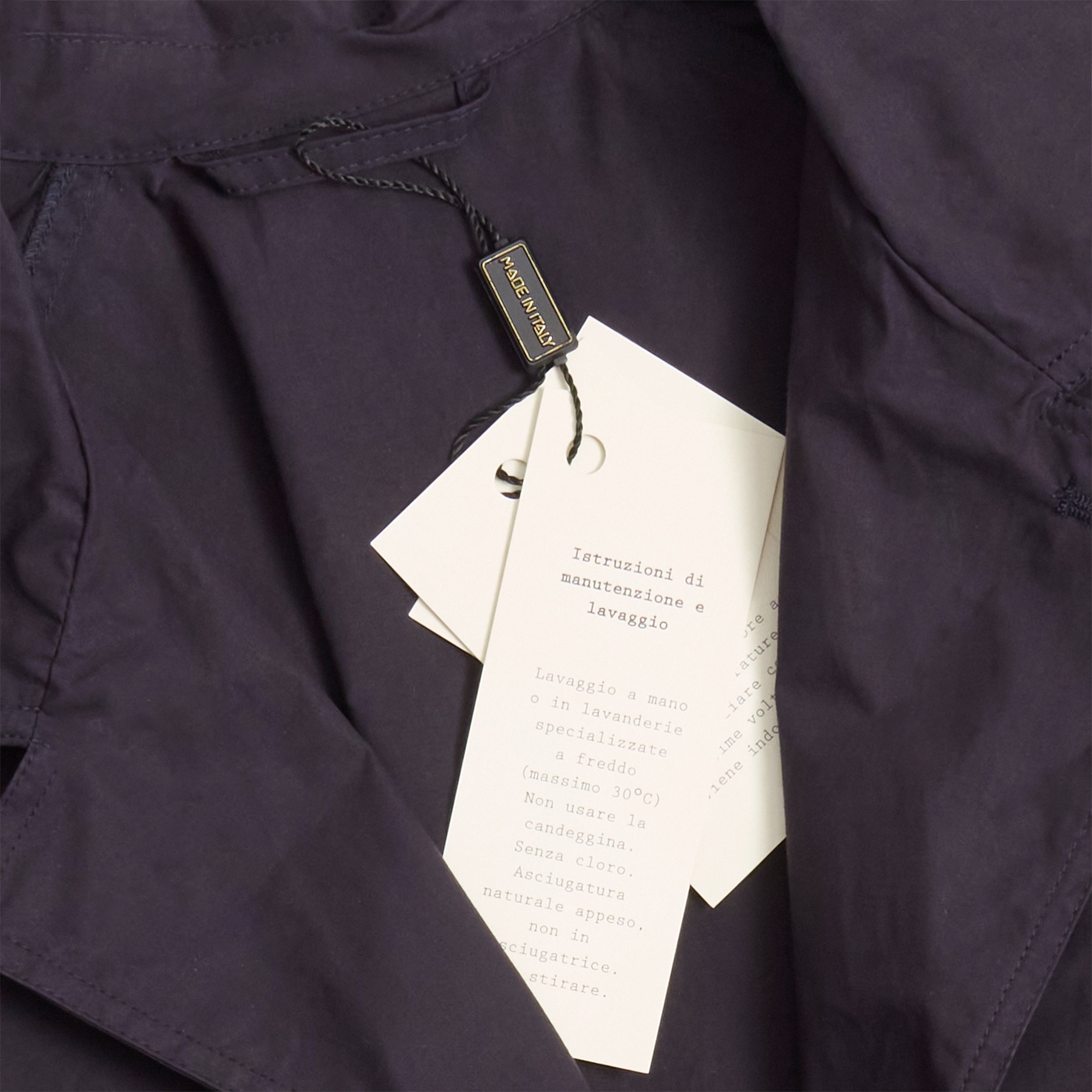 Navy Waxed Vale Jacket