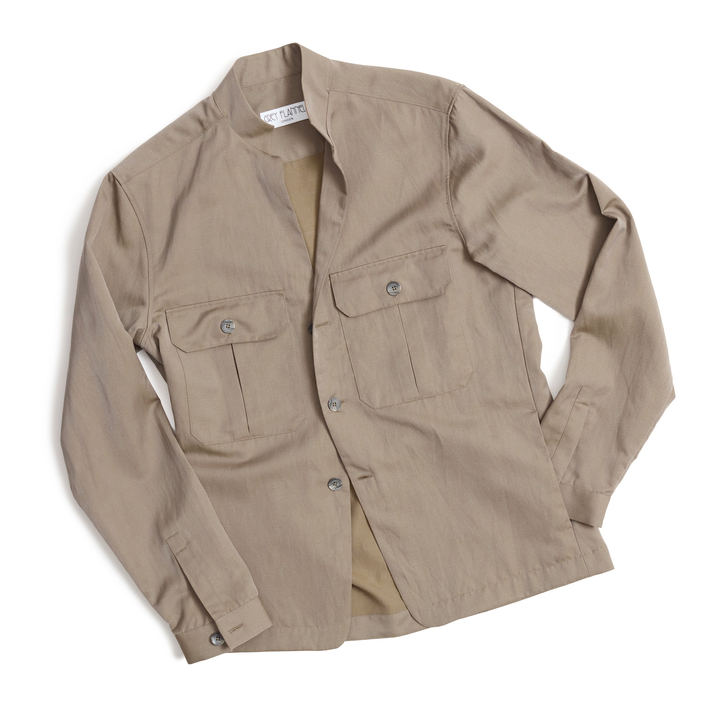 Beige Scout Overshirt