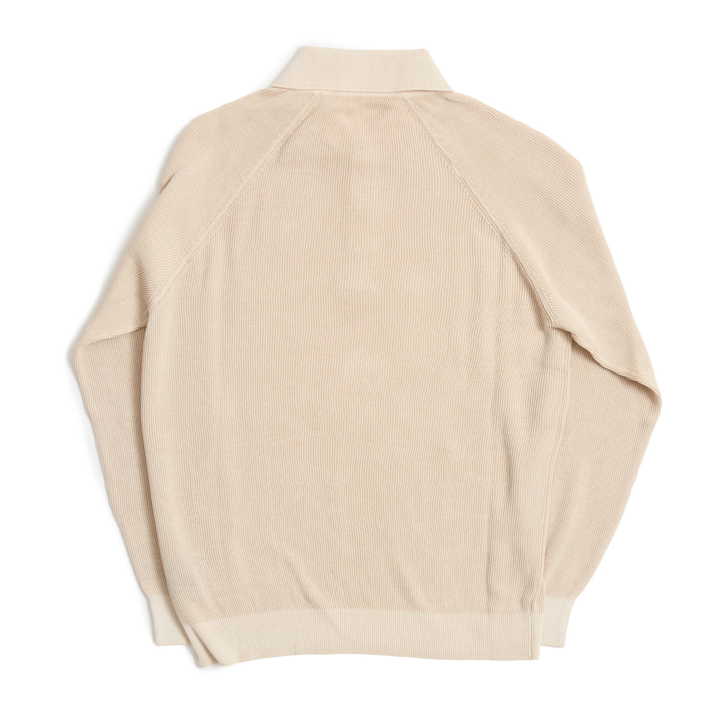 Peach Raglan Polo L/S