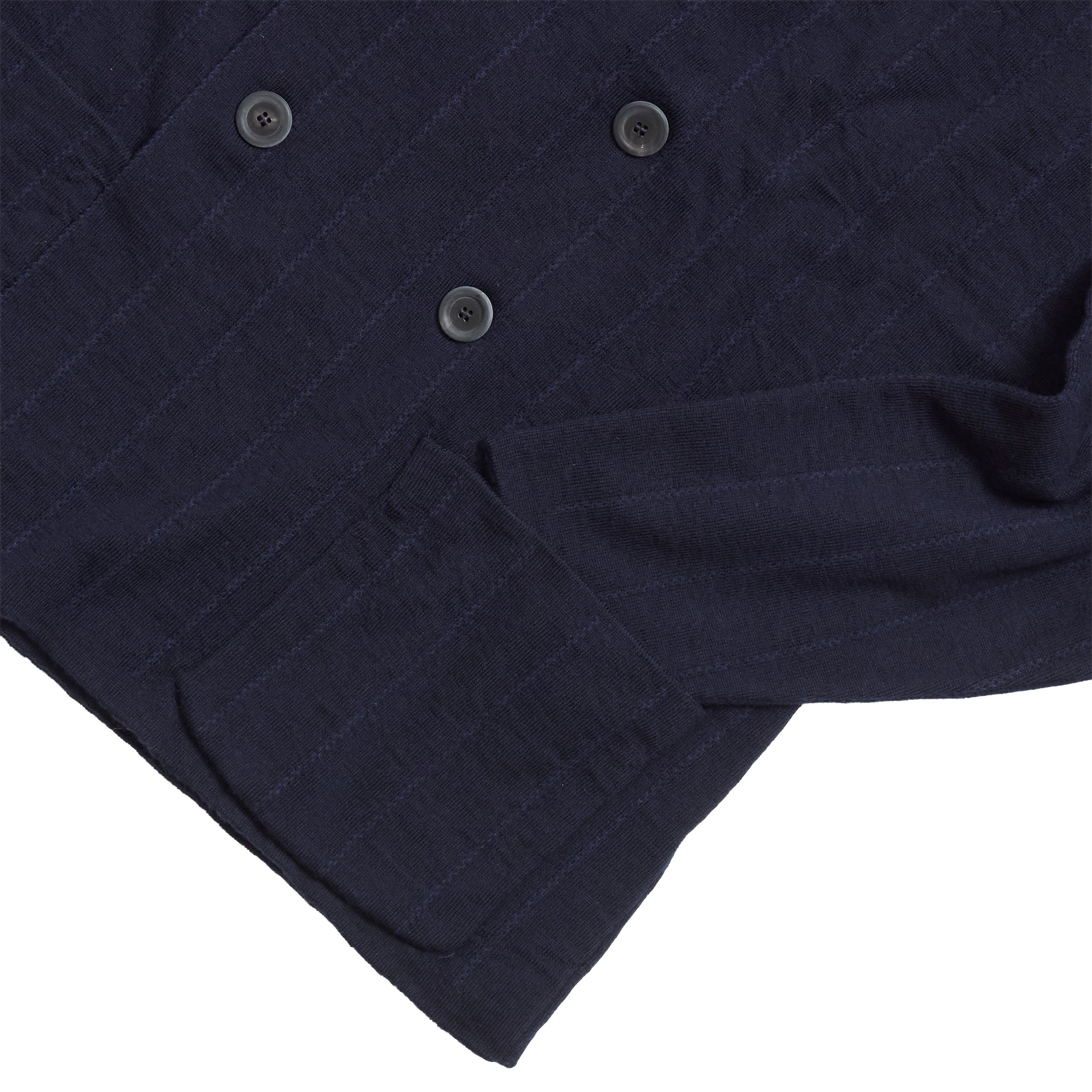 Navy Pinstripe Jacket