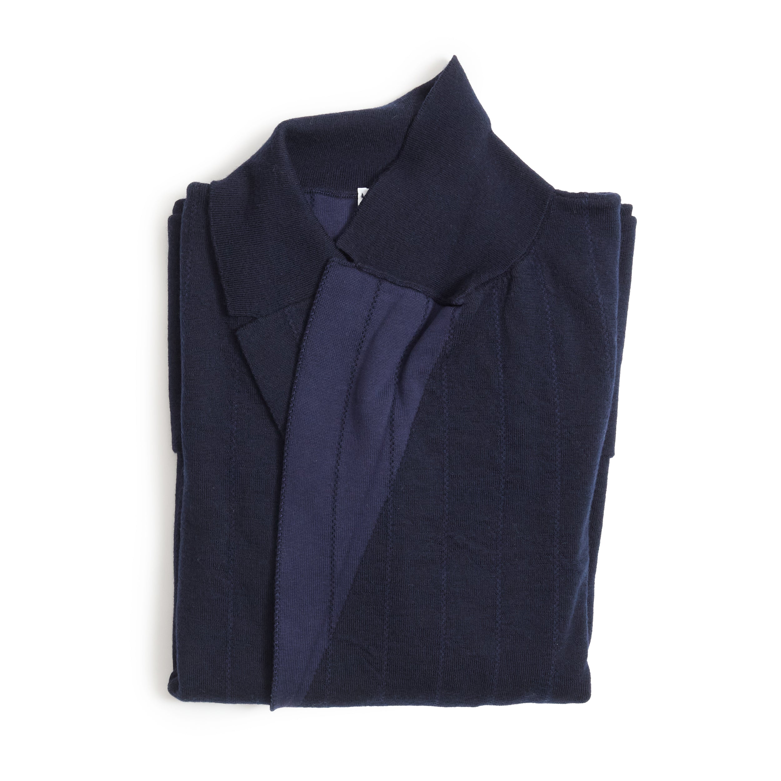 Navy Pinstripe Jacket