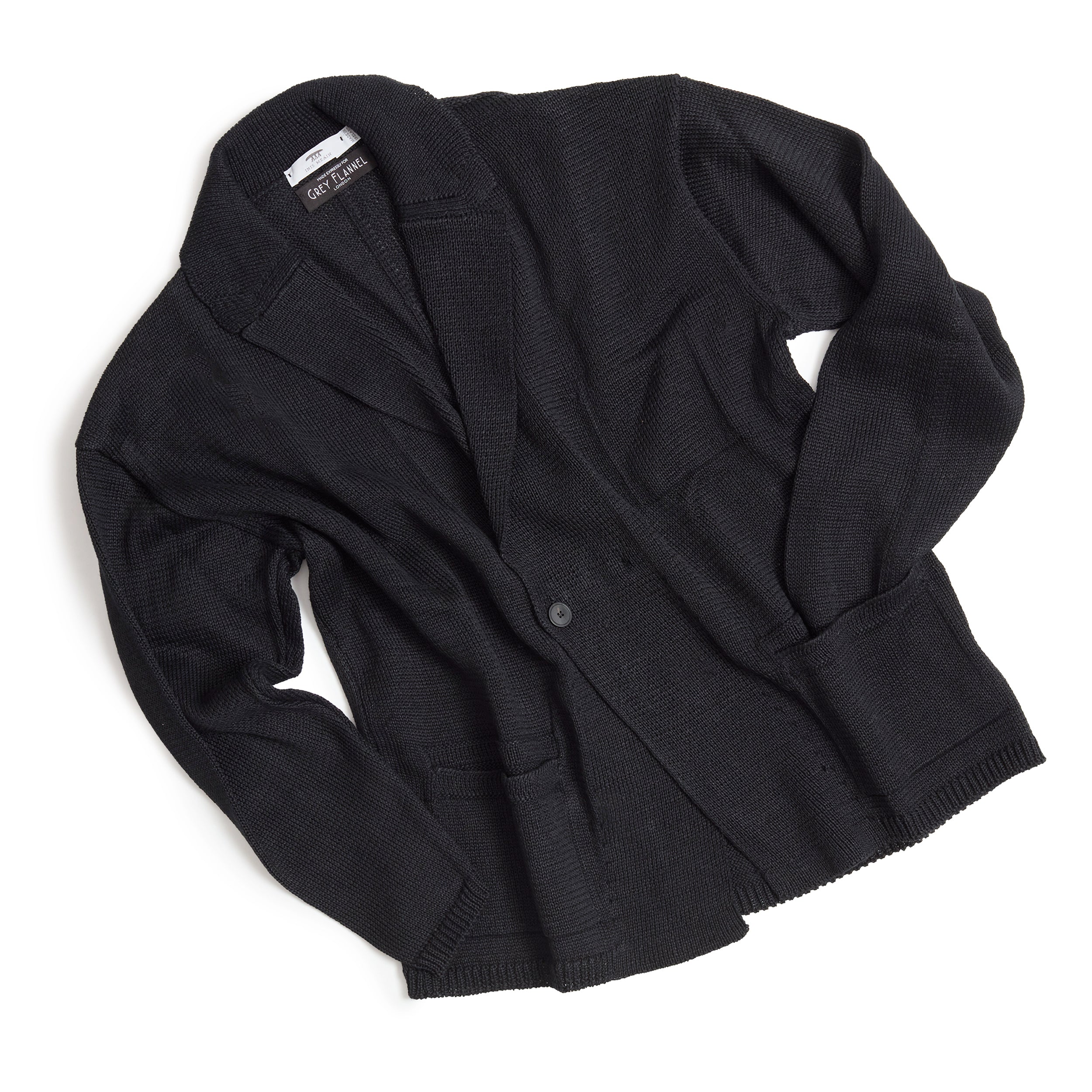 Black Unwashed Relax Jacket