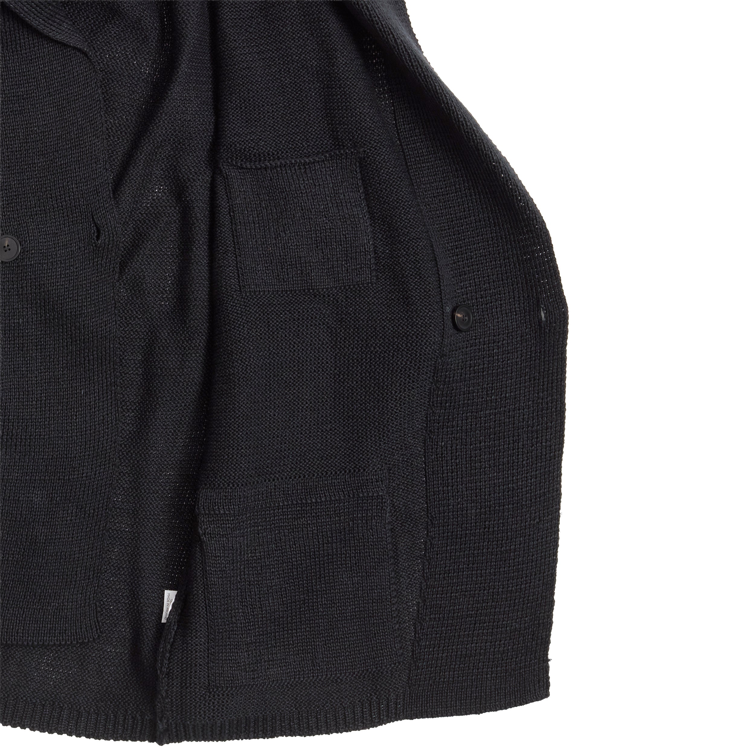 Black Unwashed Relax Jacket