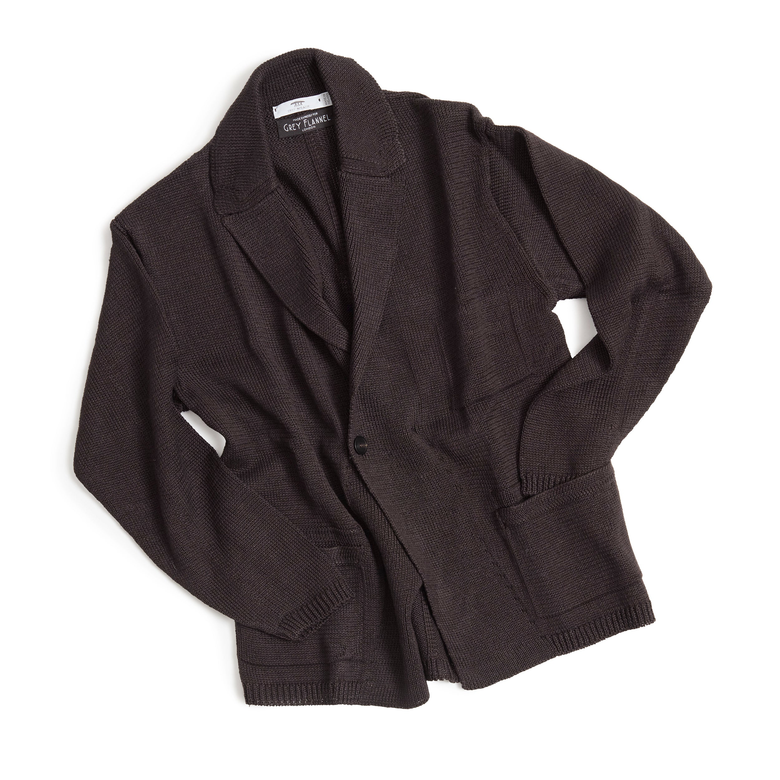 Brown Unwashed Relax Jacket