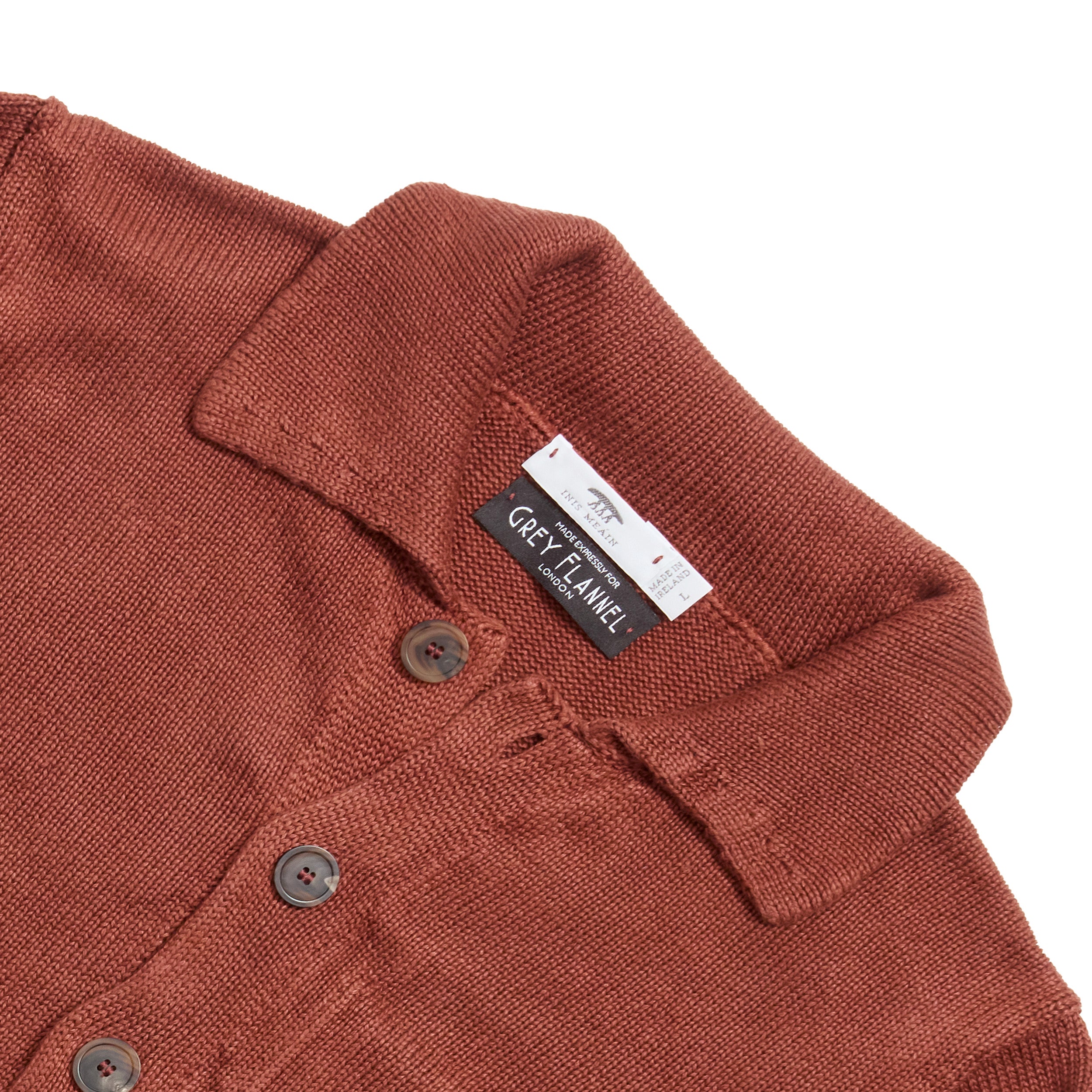 Rust Washed Shirt Jacket