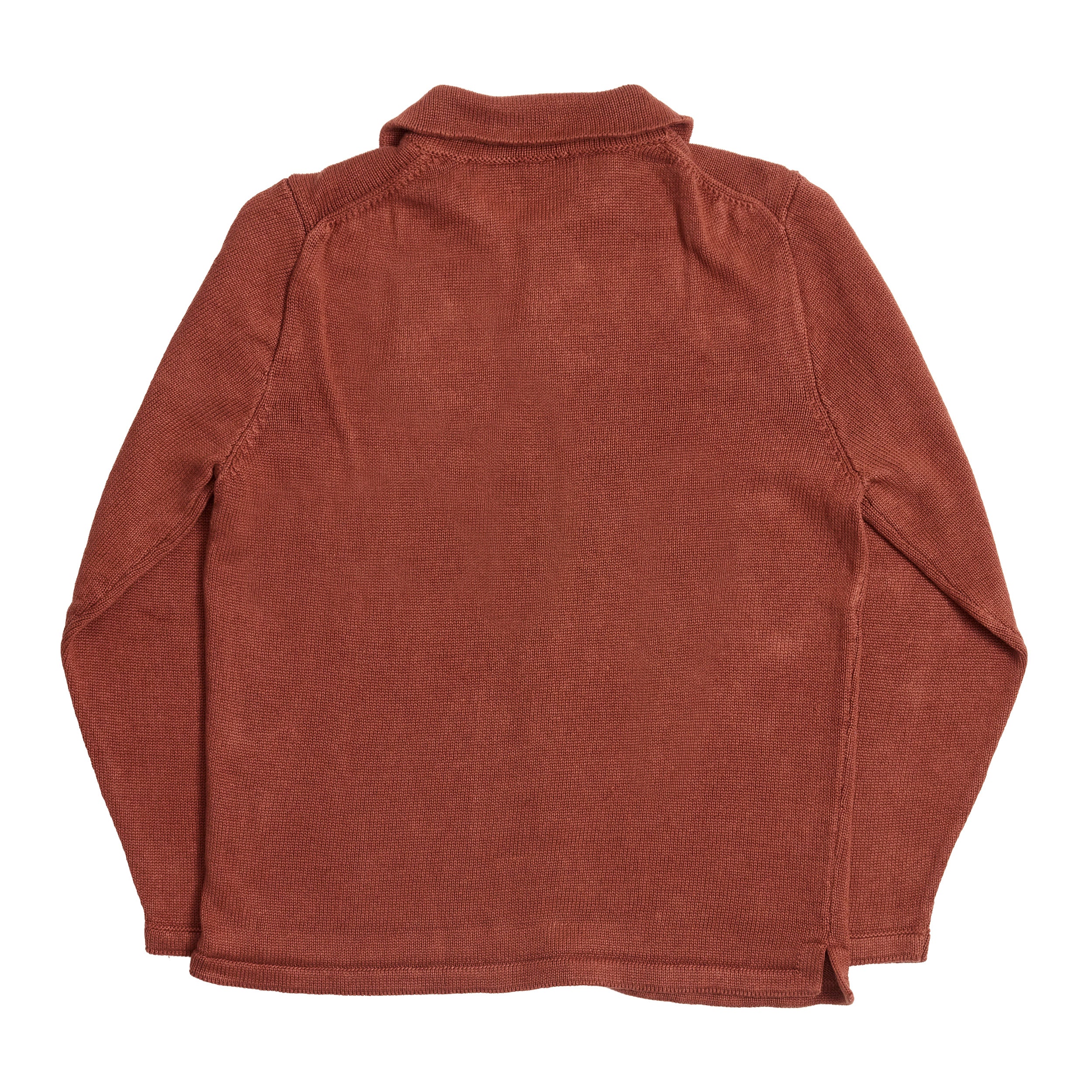 Rust Washed Shirt Jacket