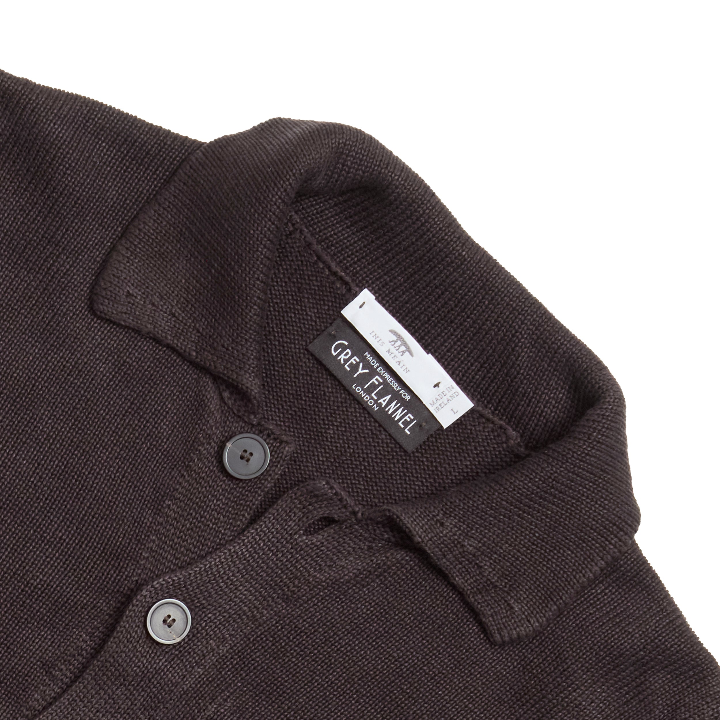 Brown Washed Shirt Jacket