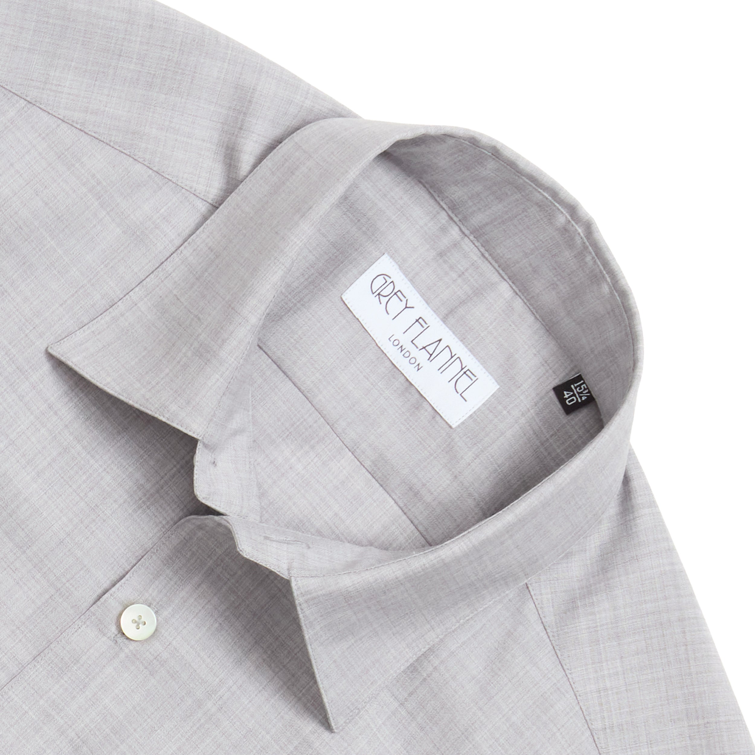 Gris Merino Sport Shirt