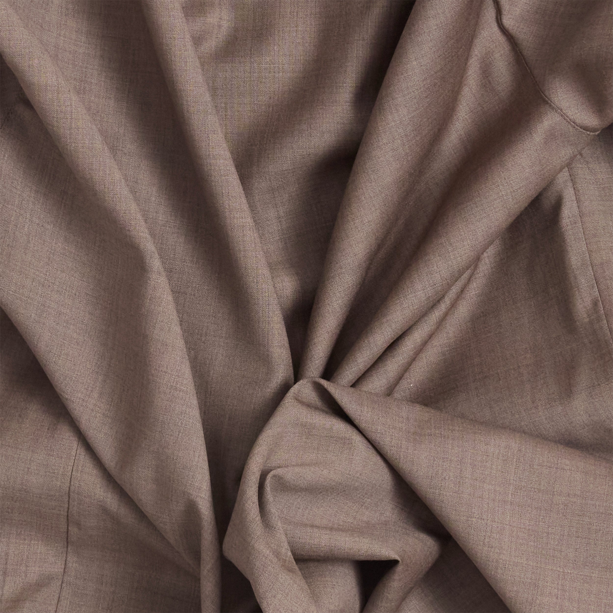 Marron Merino Sport Shirt