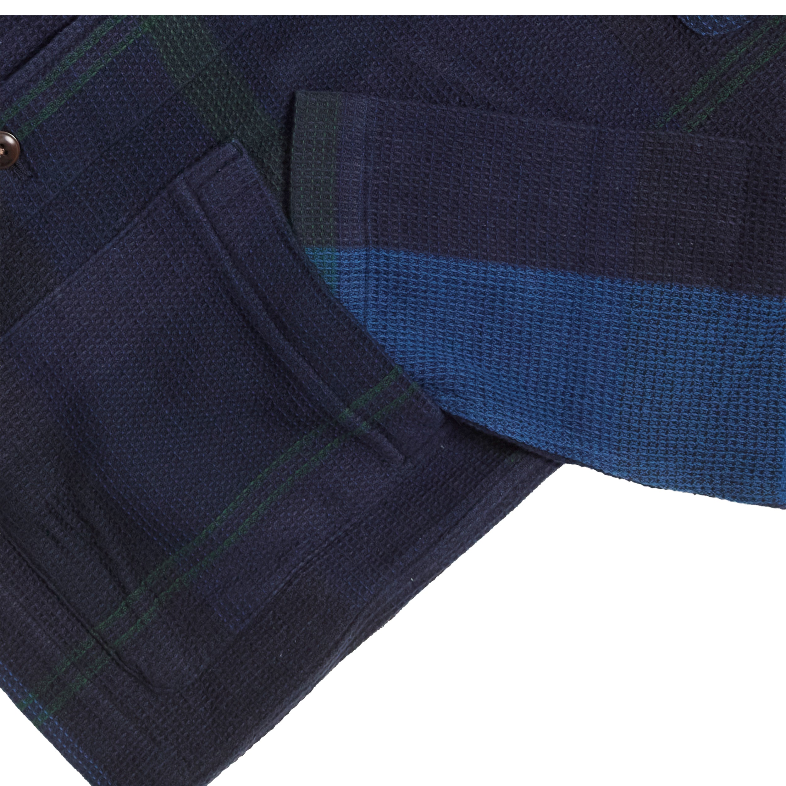 Indigo Check / N°106 Shirt Jacket