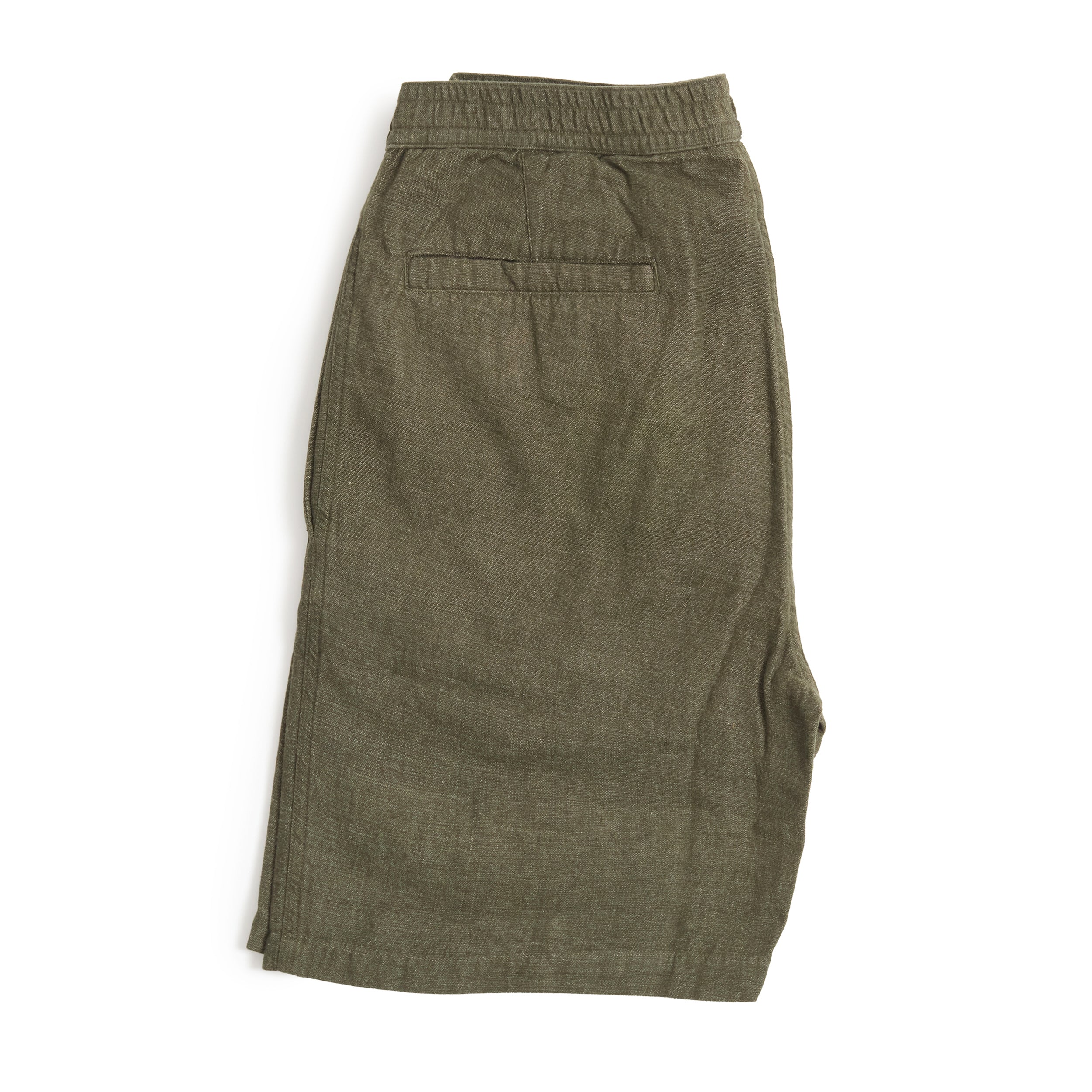 Olive Chambray / N°165 LAX Drawstring Shorts