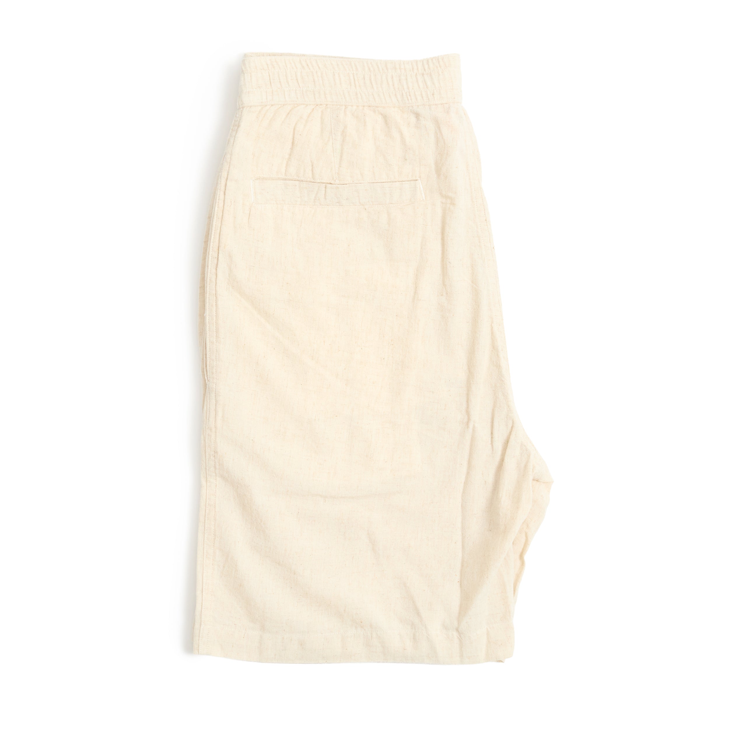 Natural Flax / N°165 LAX Drawstring Shorts
