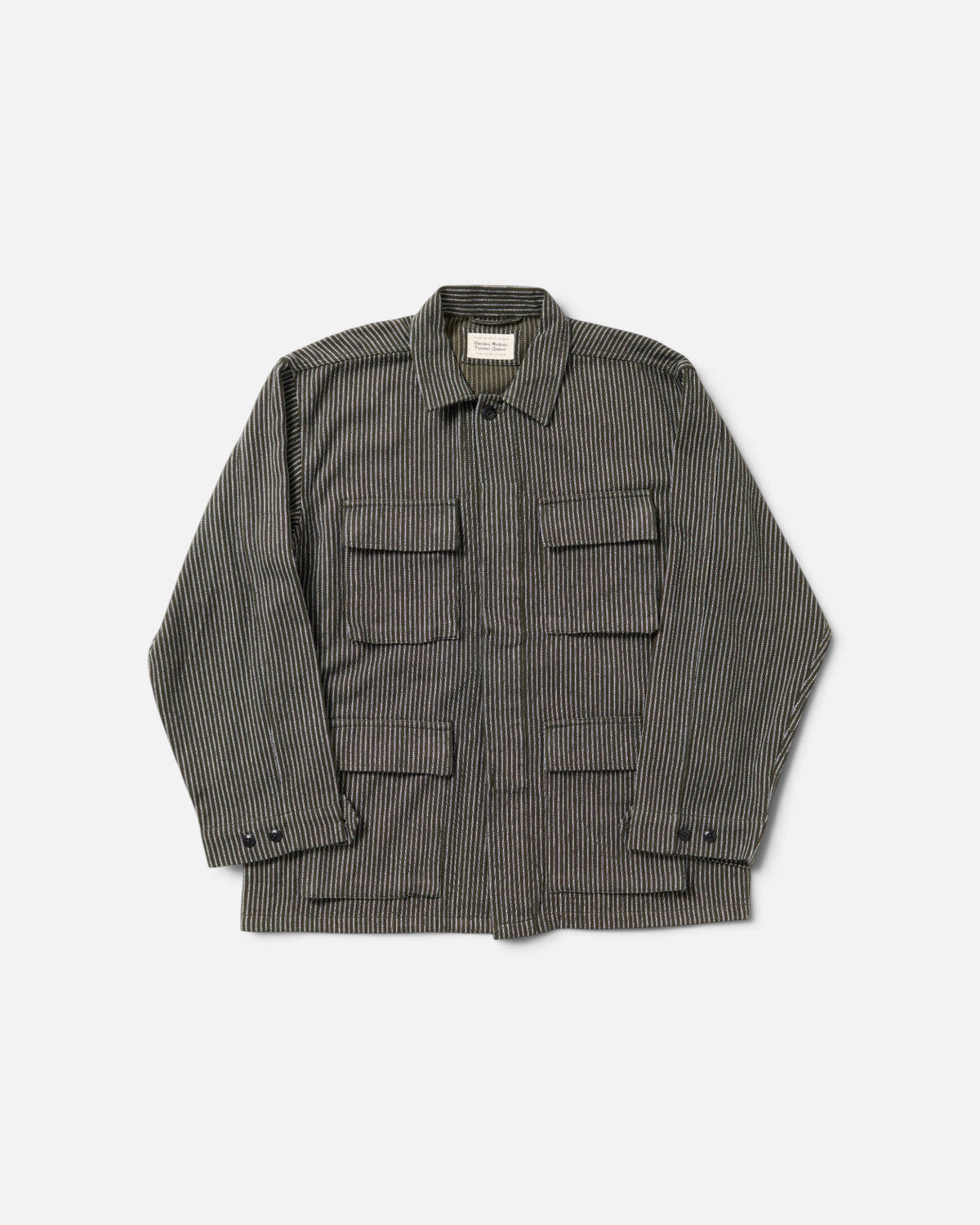 White Stripe Denim / N°245 Field Jacket