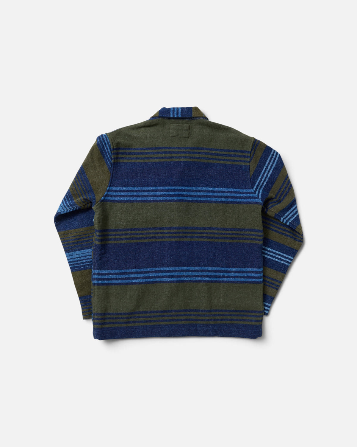 Olive Multi Stripe / N°140 Shirt Jacket
