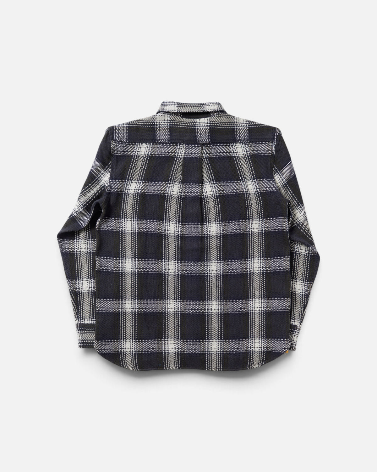 Navy Olive Chevron Weave / N°240 Utility Shirt