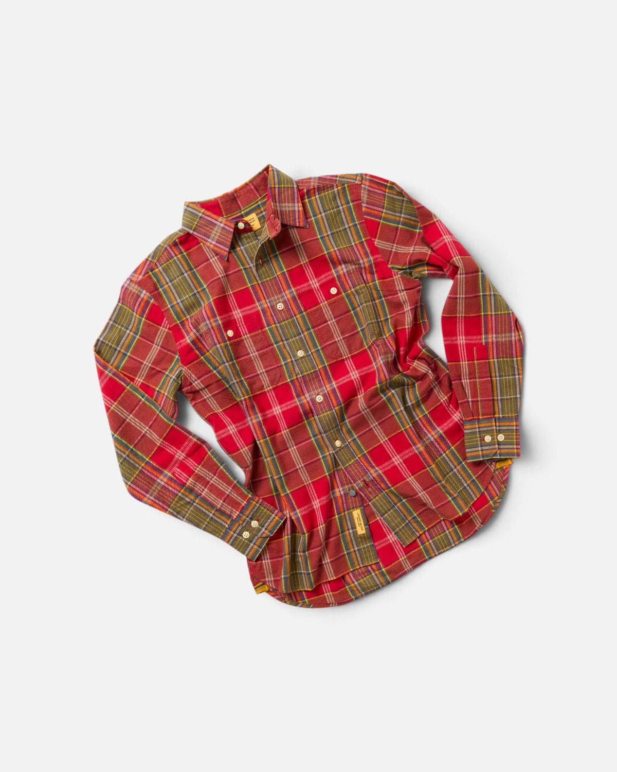Red Winter Madras / N°240 Utility Shirt