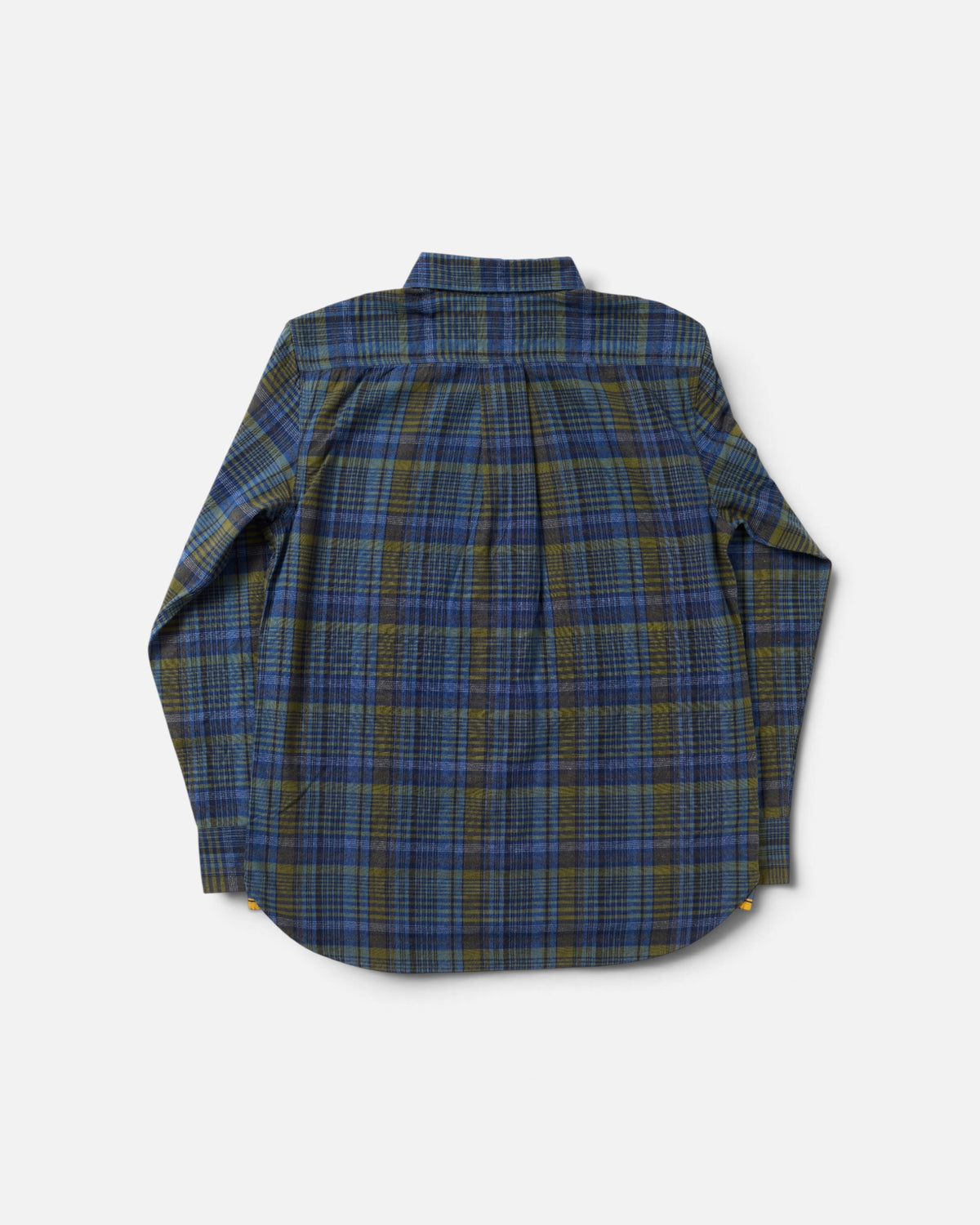 Indigo Winter Madras / N°240 Utility Shirt
