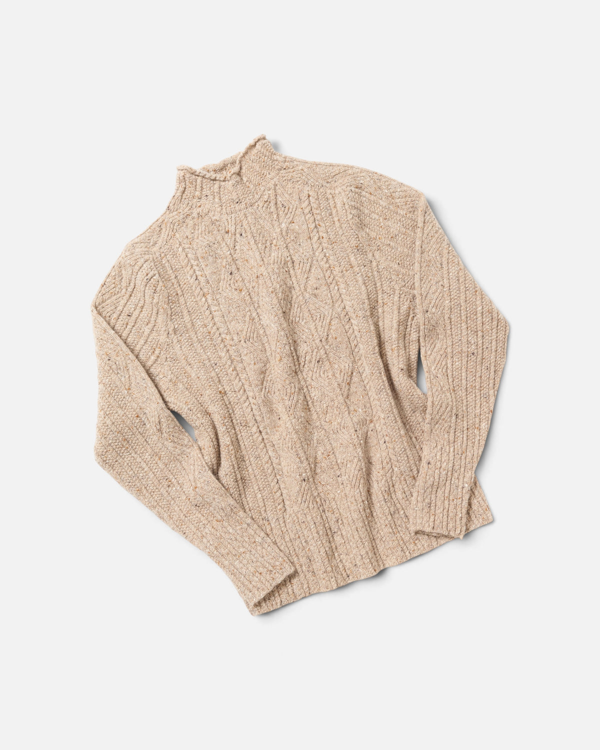 Tan Original Aran T/N Sweater