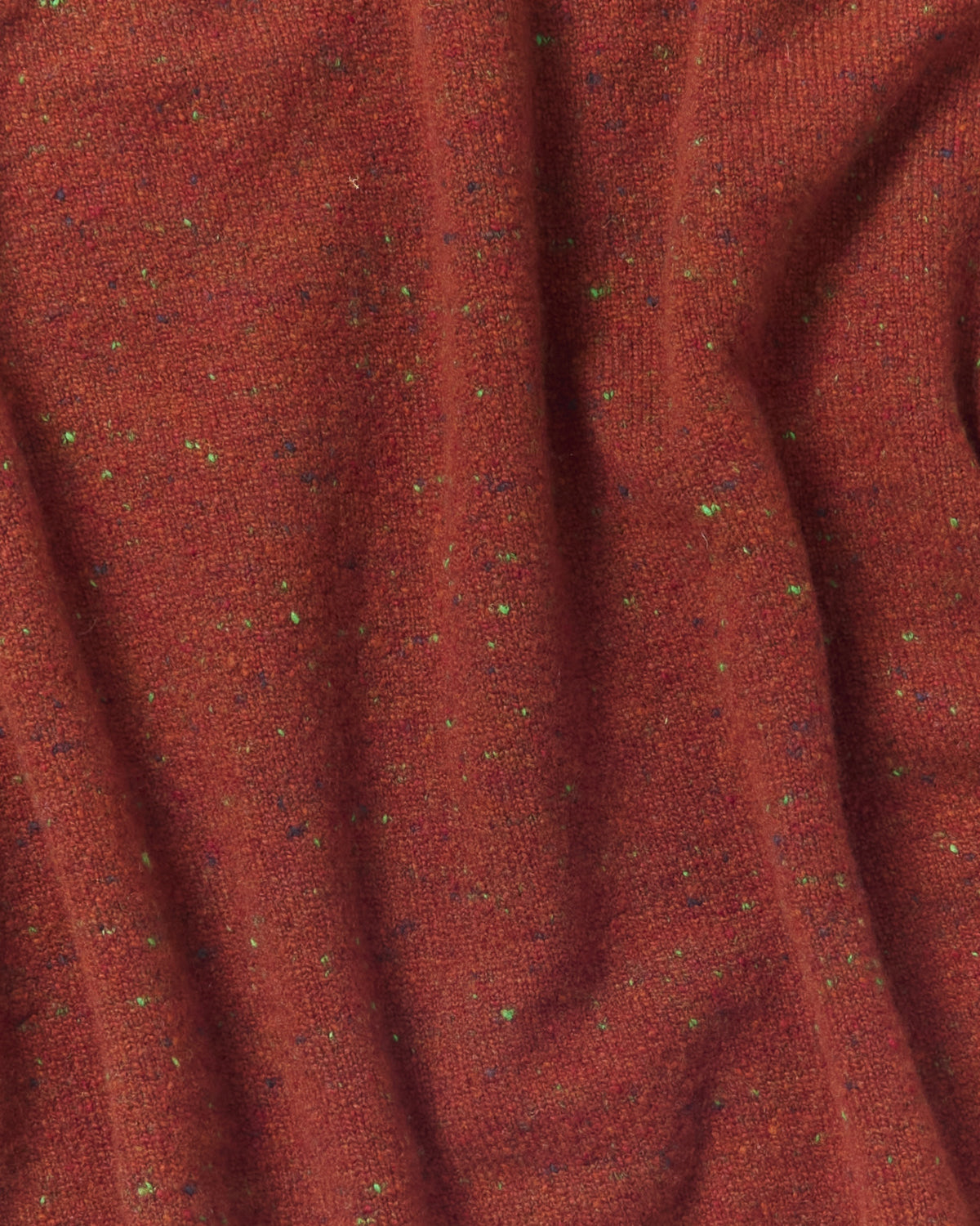Rust Classic V-Neck Sweater