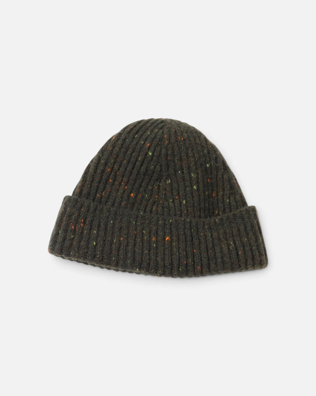 Green Fleck Rib Hat