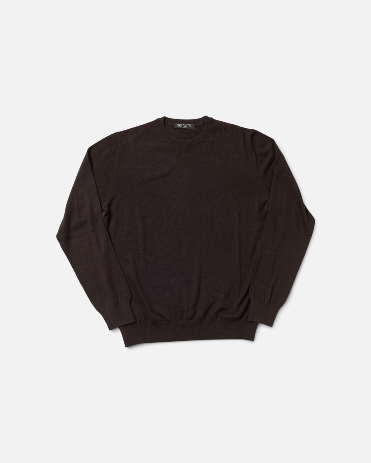 Moro Wool Long Sleeve Crewneck Sweater