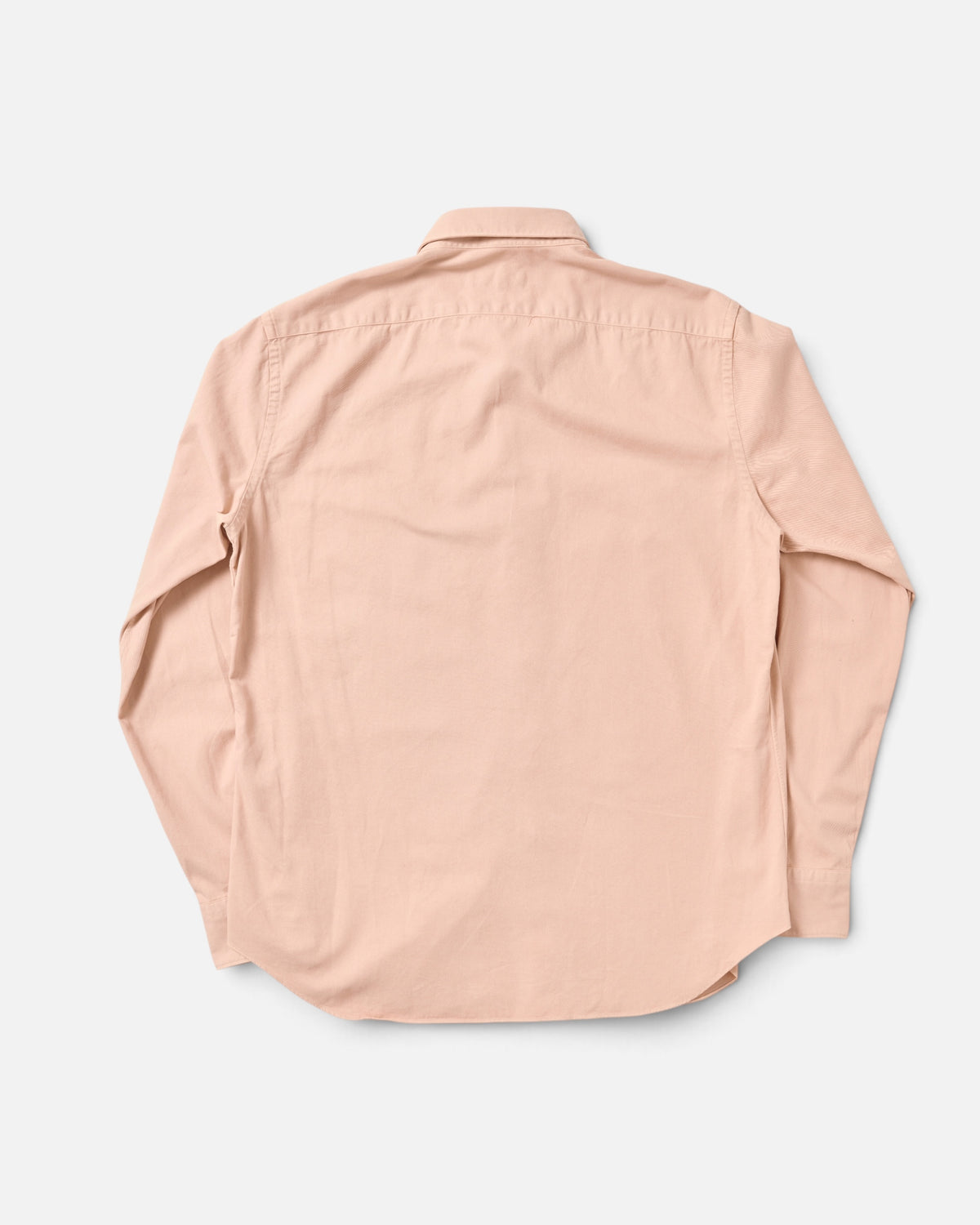 Dusty Pink Twill Point Collar Shirt
