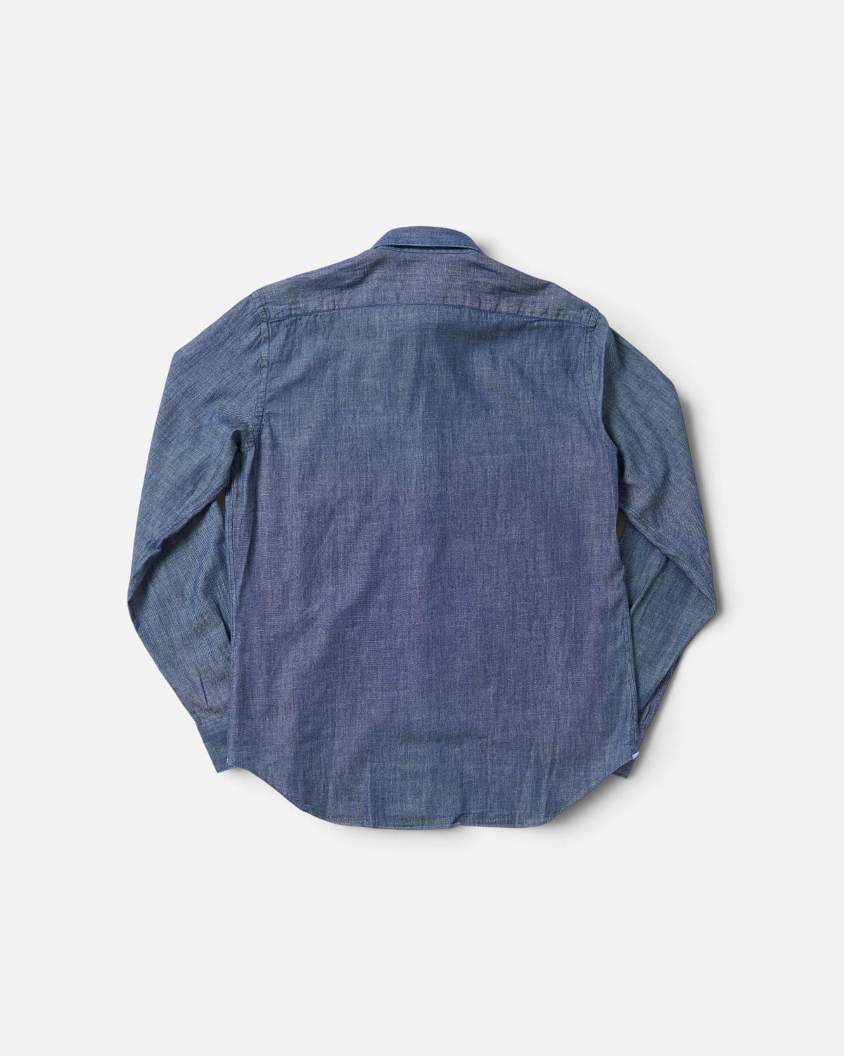 Dark Chambray Point Collar Shirt