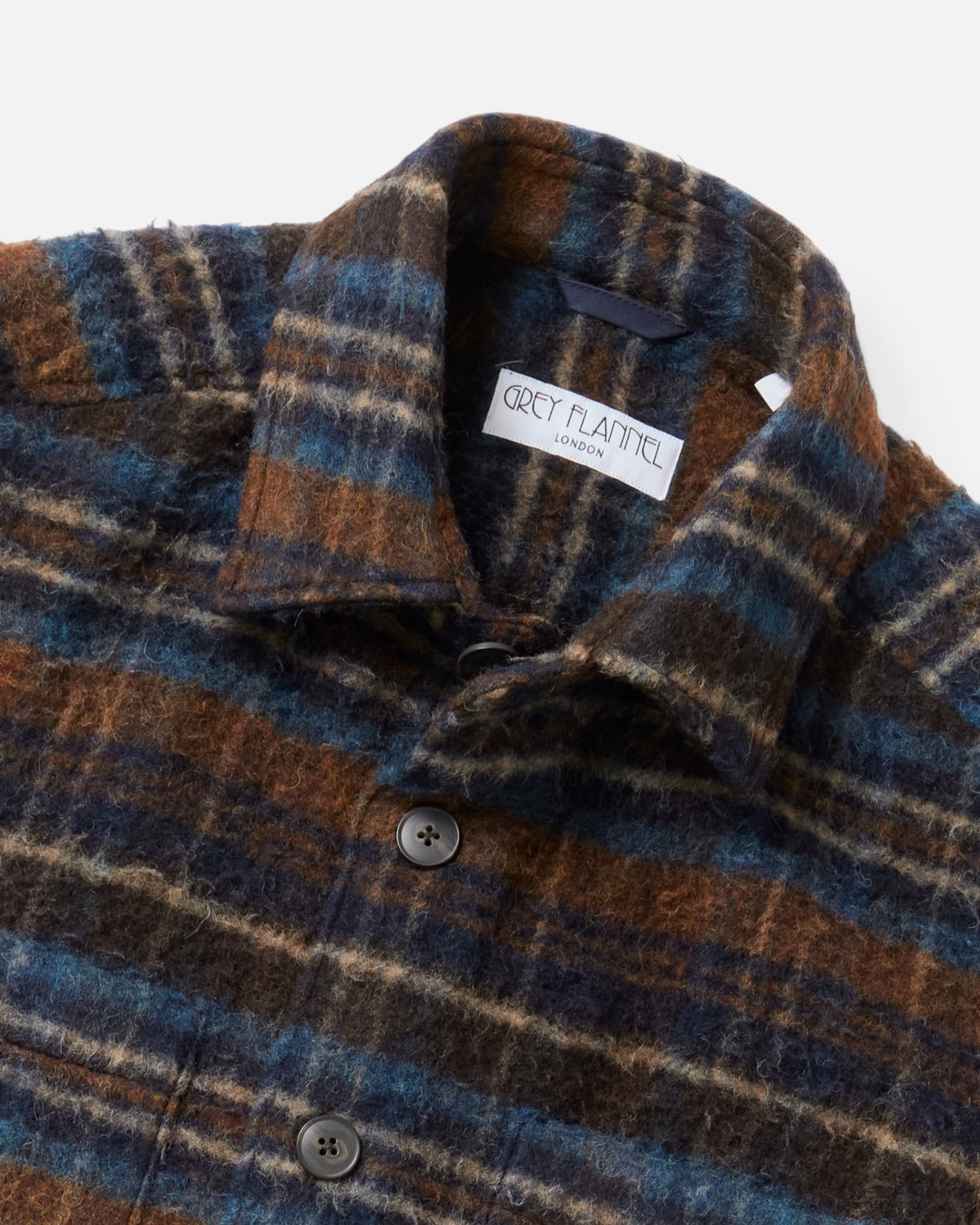 Hairy Check Storm Overshirt