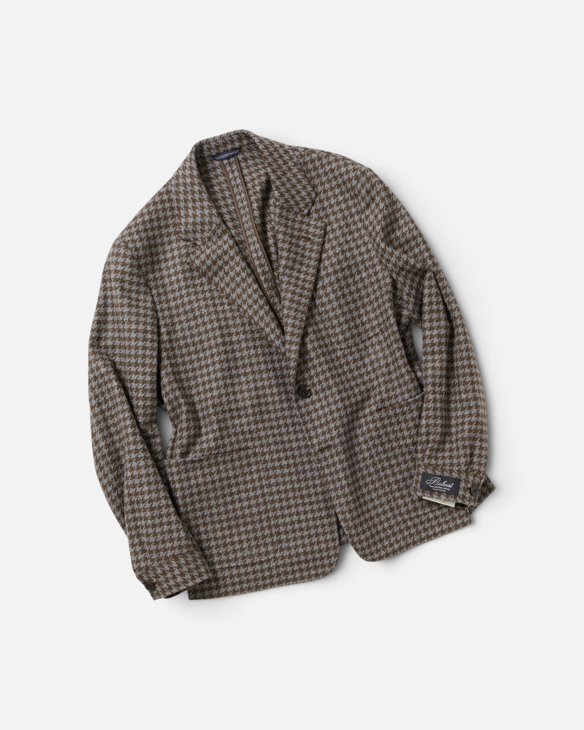 Large Houndstooth Leisure Jacket
