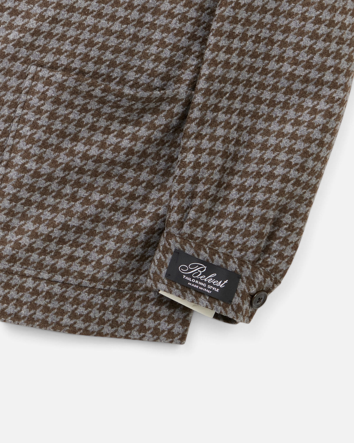 Large Houndstooth Leisure Jacket