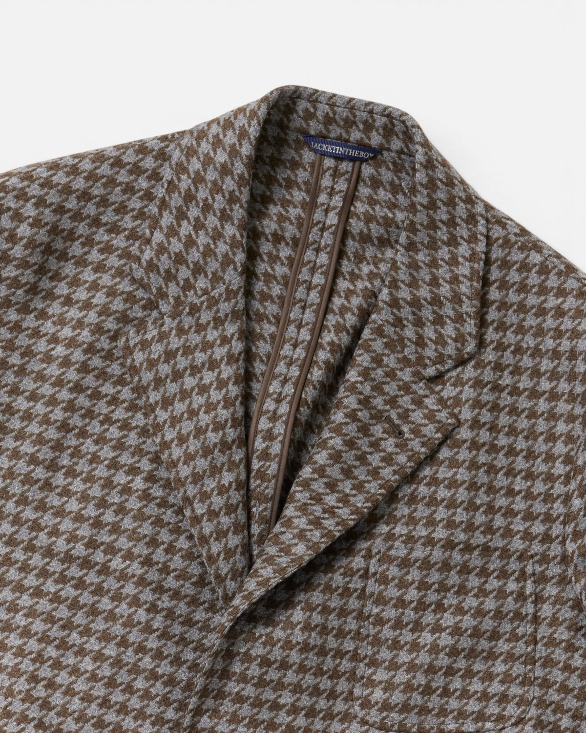 Large Houndstooth Leisure Jacket