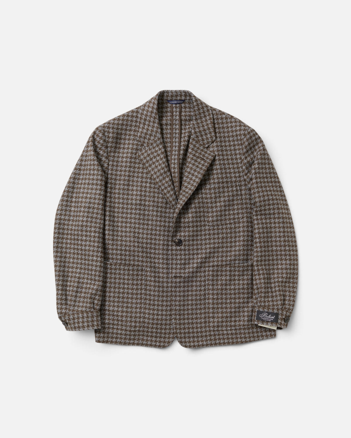 Large Houndstooth Leisure Jacket