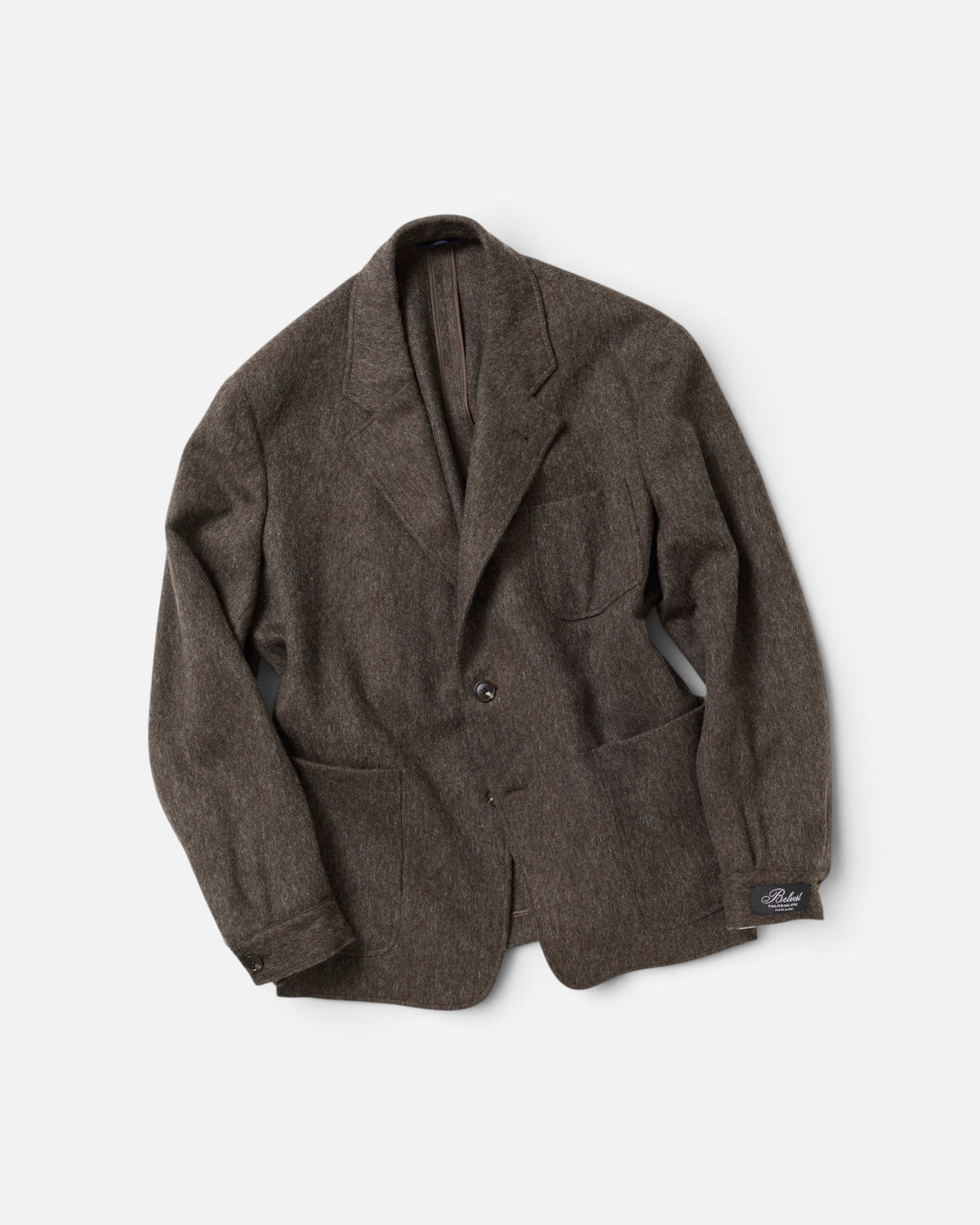 Brown Brushed Pile Leisure Jacket