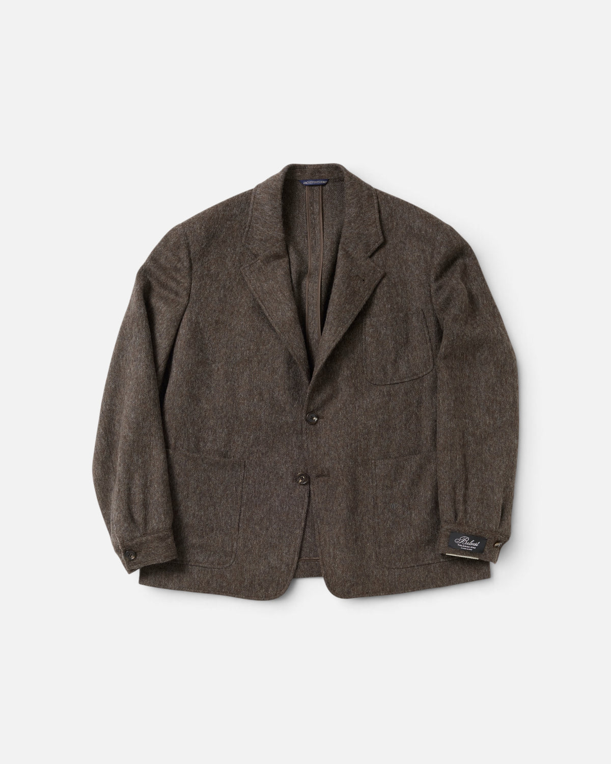 Brown Brushed Pile Leisure Jacket