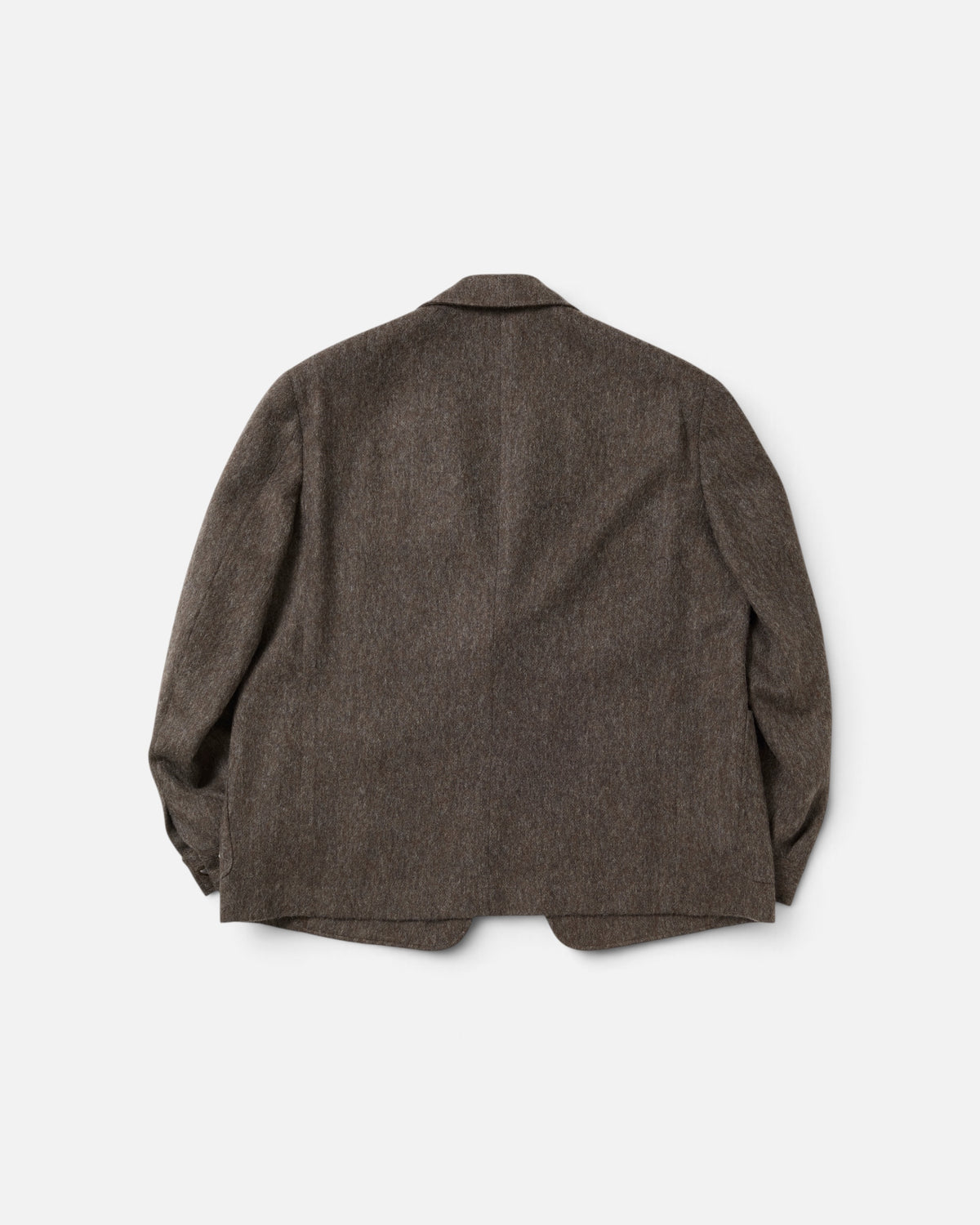 Brown Brushed Pile Leisure Jacket