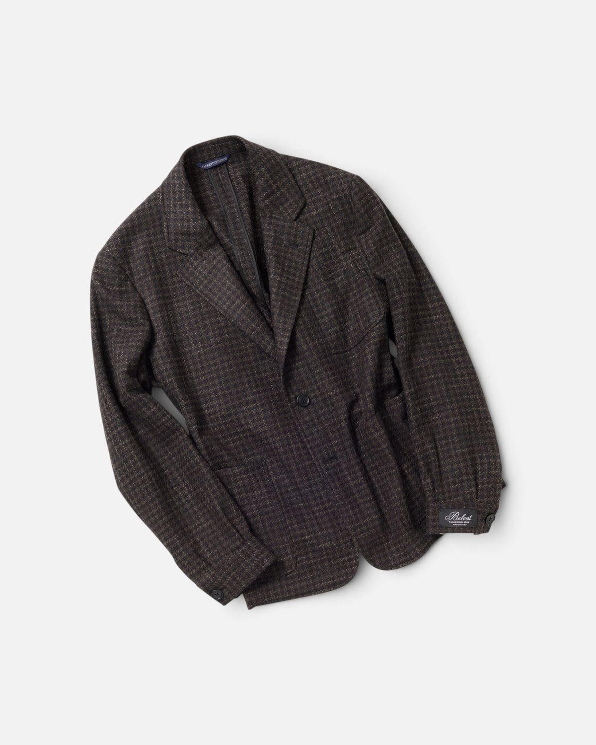 Brown Check Leisure Jacket