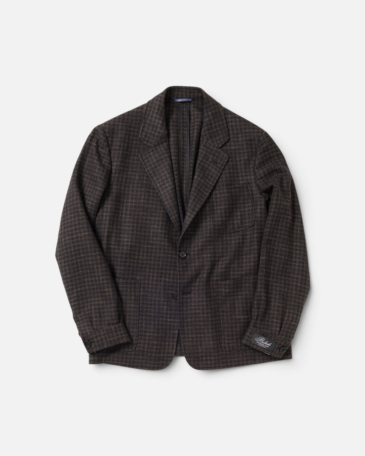 Brown Check Leisure Jacket