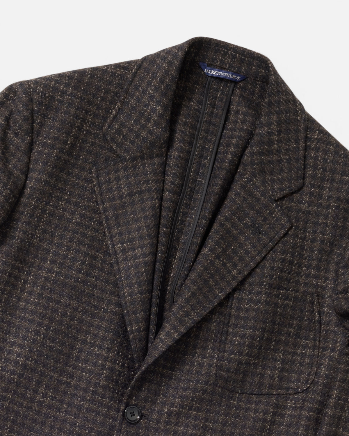 Brown Check Leisure Jacket