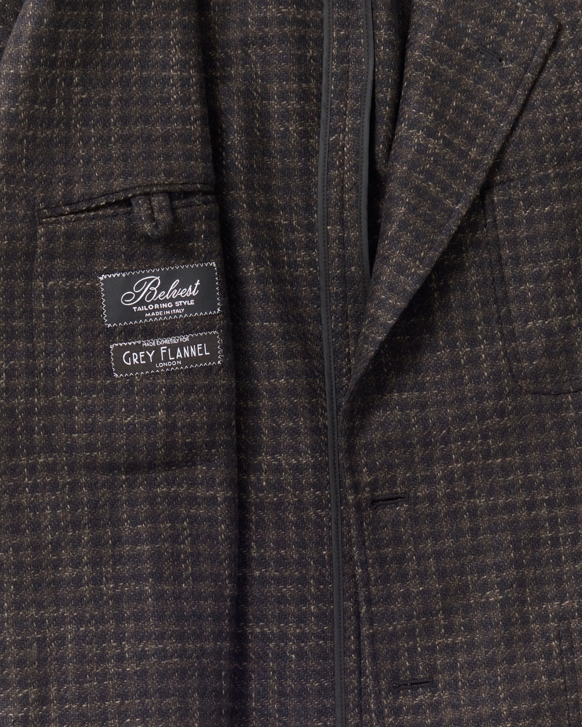 Brown Check Leisure Jacket