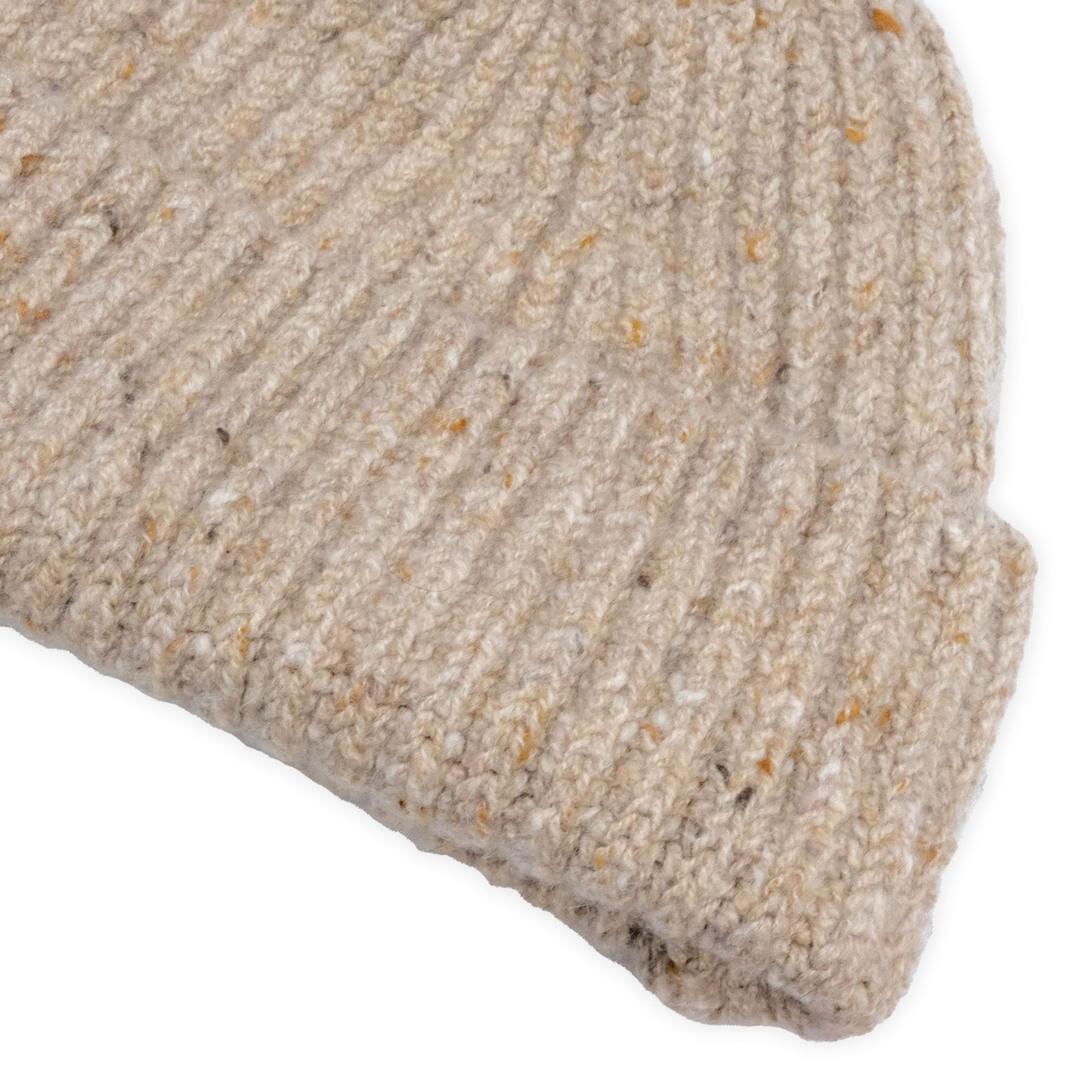 Tan Fleck Rib Hat