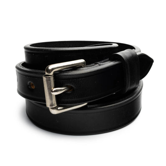 Allevol Narrow Belt Black x Nickel