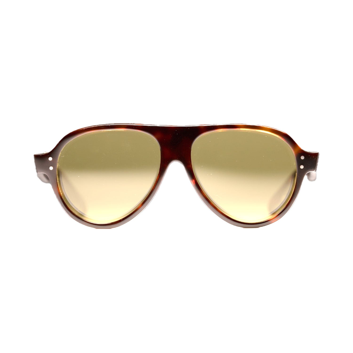 Buxton Sunglasses / Tortoiseshell / Yellow Lens