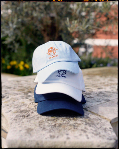 Navy Club Flannel Core Cap