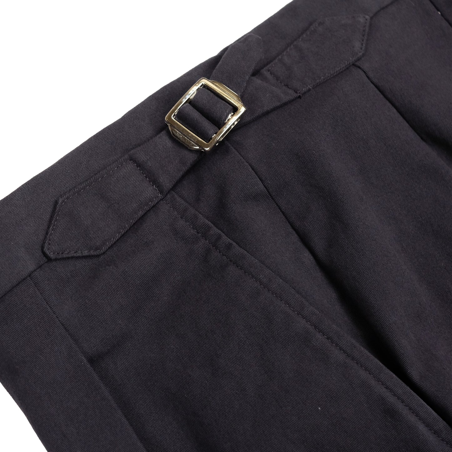 Navy Cotton Gabardine Suit
