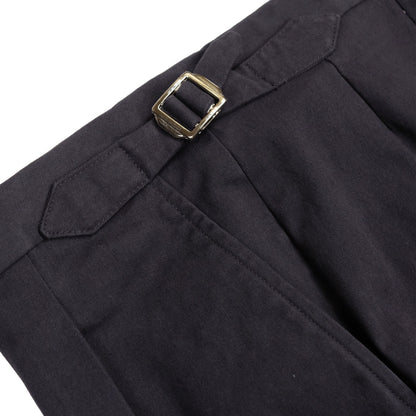 Navy Cotton Gabardine Suit