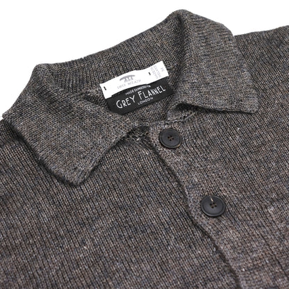 Charcoal Linen Shirt Jacket