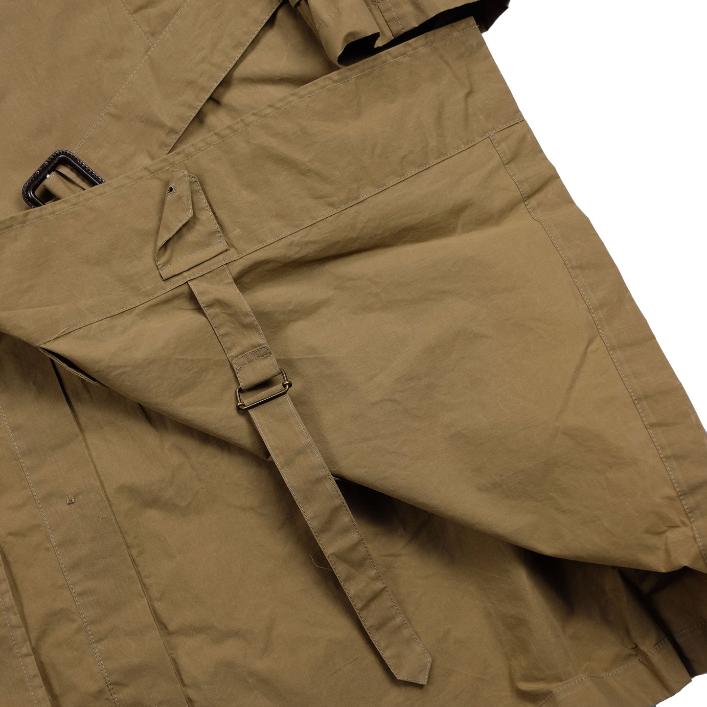 Khaki Raglan Dover Trench Coat