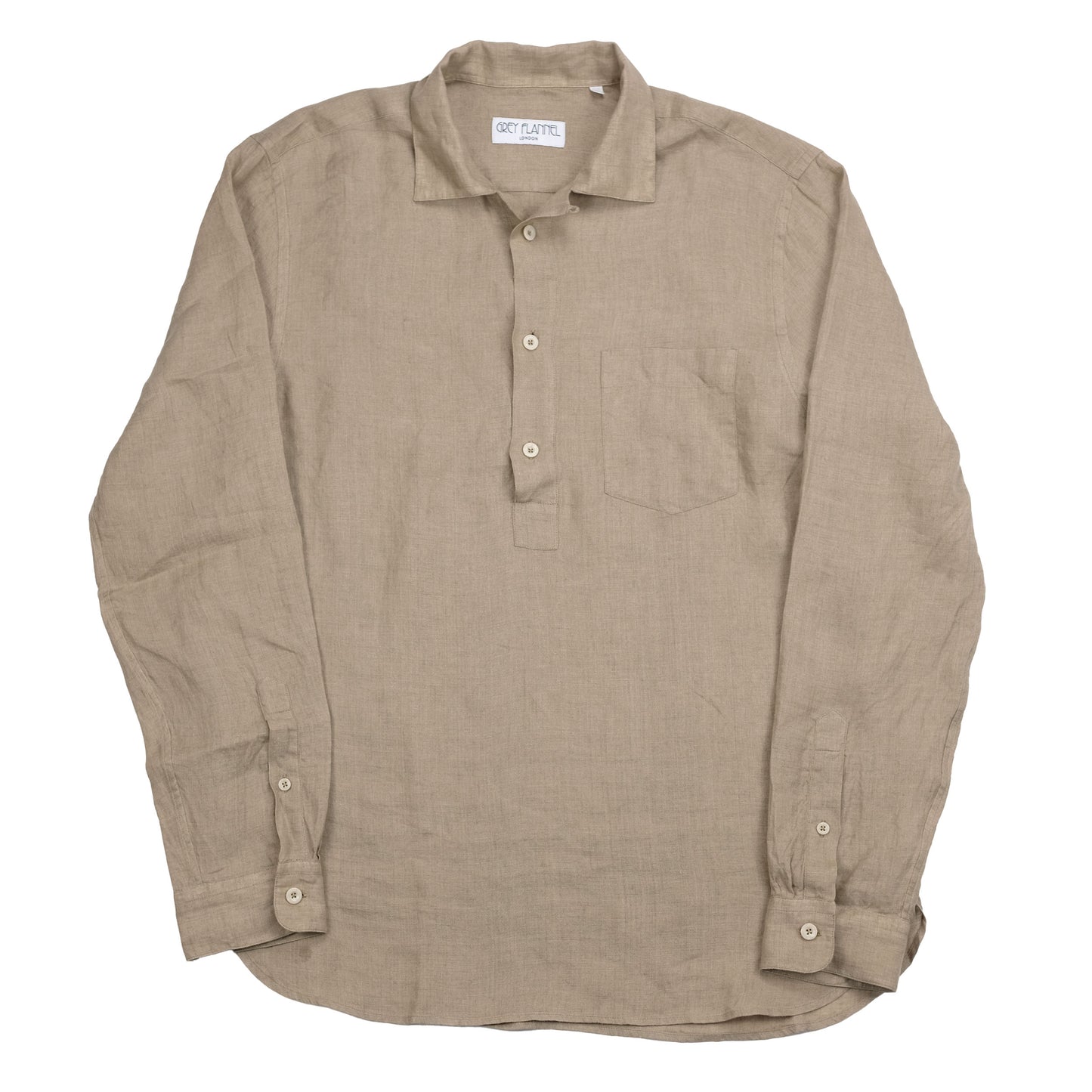Earth Linen Popover Shirt