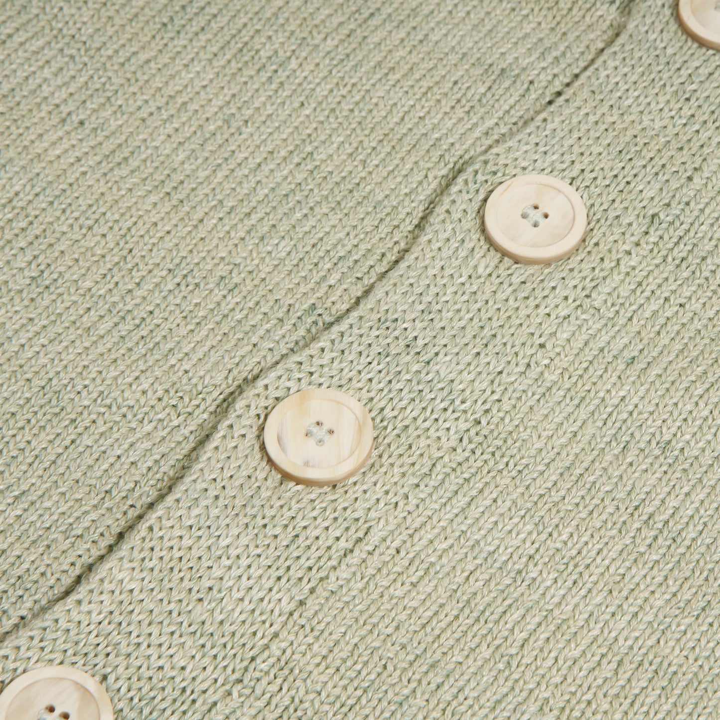 Green Marl Linen Shirt Jacket