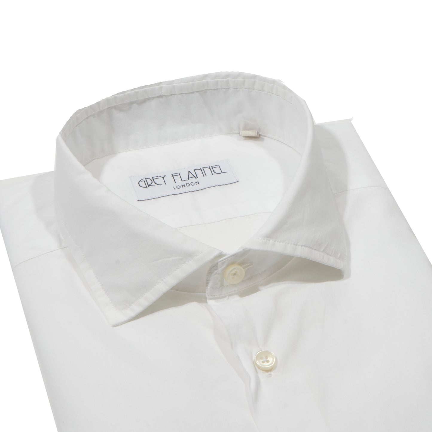 White Paper Cotton Shirt